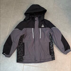 Gerry Weber Kids' Black and Gray Puffer Jacket